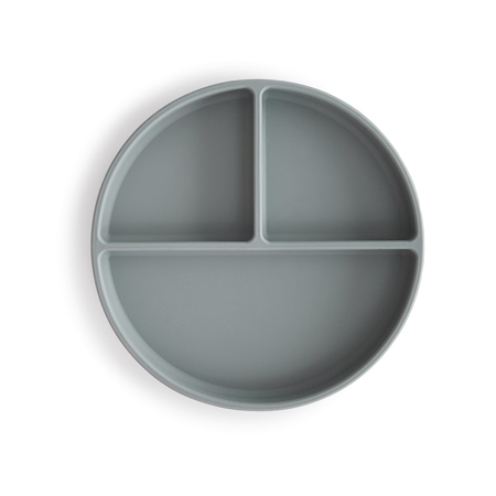 Slika Mushie® Silikonski krožnik z vakumskim dnom Stone