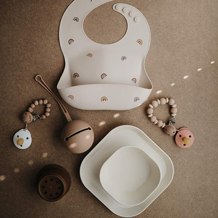 Immagine di Mushie® Set di due ciotole Blush