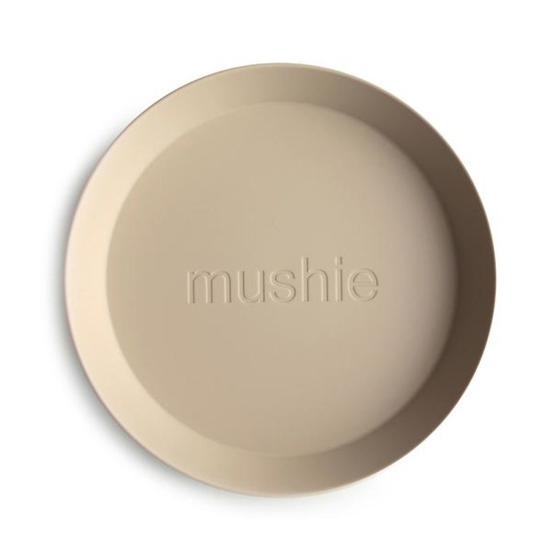 Slika za Mushie® Set dva tanjurića Vanilla  