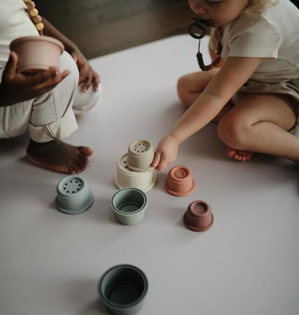 Picture of Mushie® Stacking Cups Toy Original