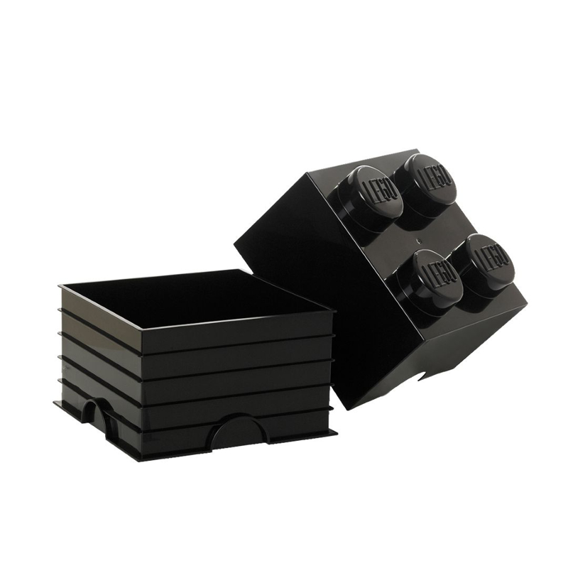 Lego® Škatla za shranjevanje 4 Black