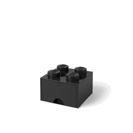 Lego® Škatla za shranjevanje s predali 4 Black