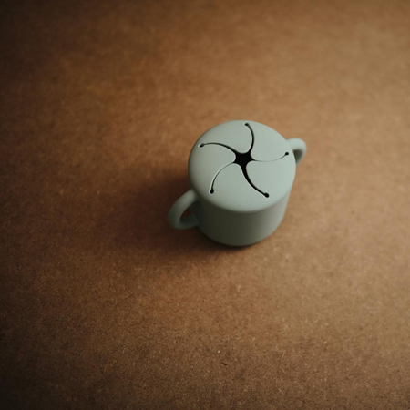 Picture of Mushie® Snack Cup Cambridge Blue
