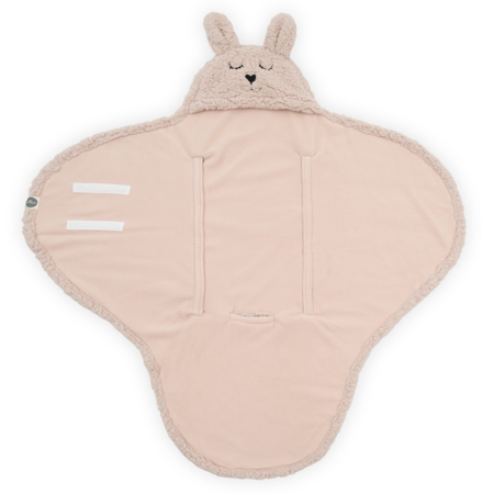 Jollein® Odeja za novorojenčke Bunny Pale Pink 105x100