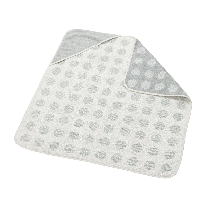 Slika za Leander® Pamučni ručnik s kapuljačom Cool Grey 80x80 