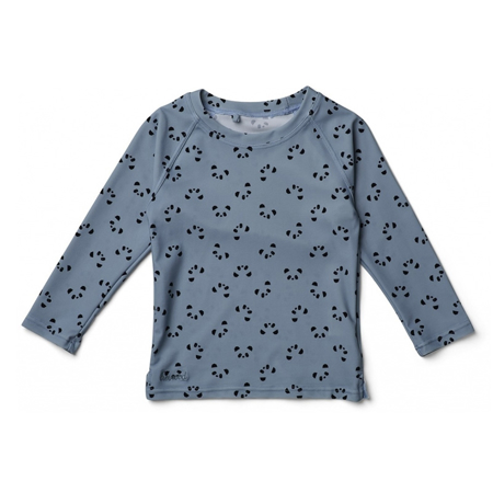 Slika Liewood® Majica z UV zaščito Noah Panda Blue Wave 104/110