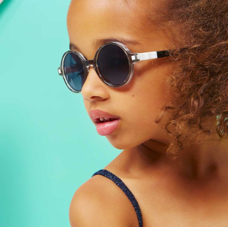 KiETLA® Otroška sončna očala Blue Rozz 6-9L