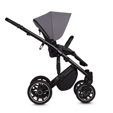 Anex® Otroški voziček s košaro in nahrbtnikom 2v1 M/Type (0-22kg) Iron