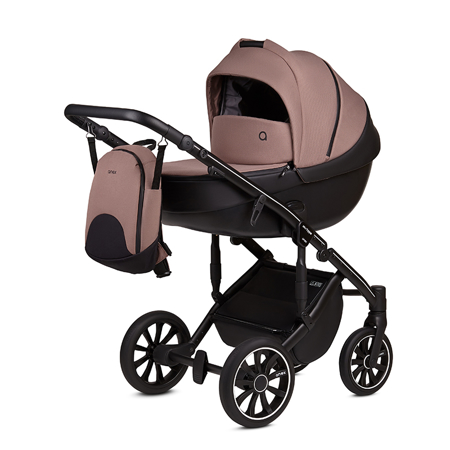 Slika Anex® Otroški voziček s košaro in nahrbtnikom 2v1 M/Type (0-22kg) Mocco