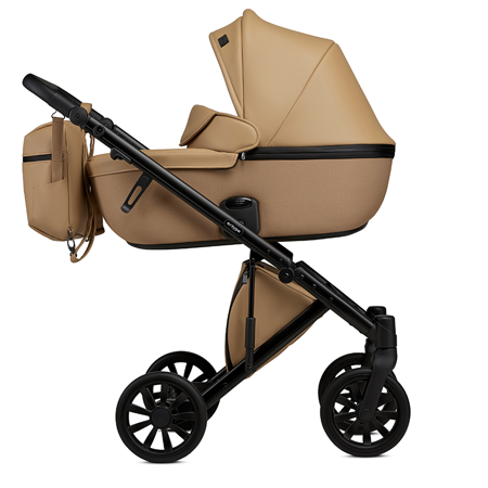 Slika Anex® Otroški voziček s košaro in nahrbtnikom 2v1 E/Type (0-22kg) Caramel