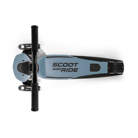 Scoot & Ride® Otroški skiro Highwaykick 5 LED Steel