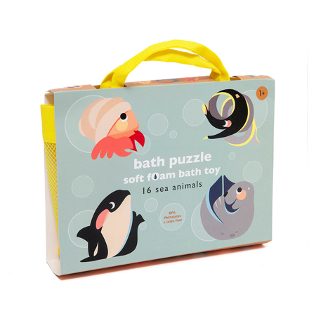 Petit Monkey® Penaste puzzle za kopel Sea Animals
