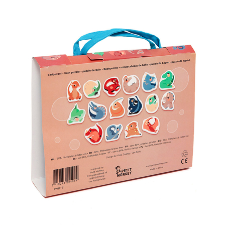 Slika za Petit Monkey® Puzzle za kupku Dinosaurs 