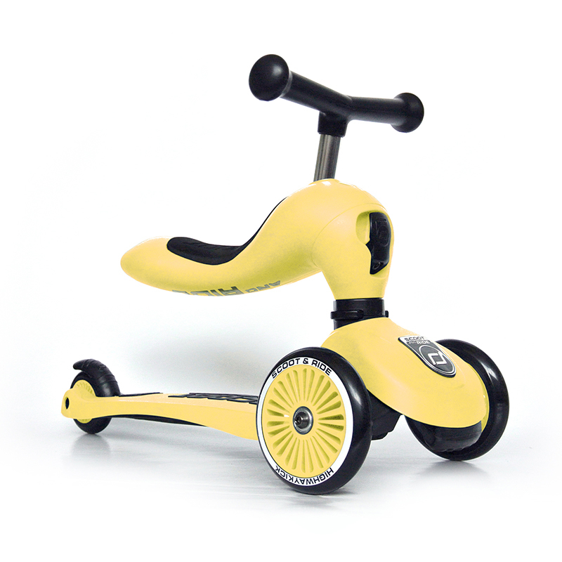 Scoot & Ride® Otroški poganjalec in skiro Highwaykick 1 Lemon