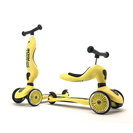 Scoot & Ride® Otroški poganjalec in skiro Highwaykick 1 Lemon