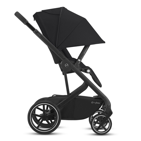 Cybex® Otroški voziček Balios S Lux (0-22 kg) Deep Black (Black Frame)