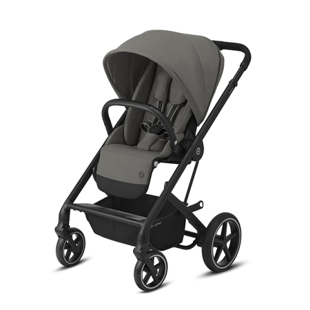 Slika Cybex® Otroški voziček Balios S Lux (0-22 kg) Soho Grey (Black Frame)