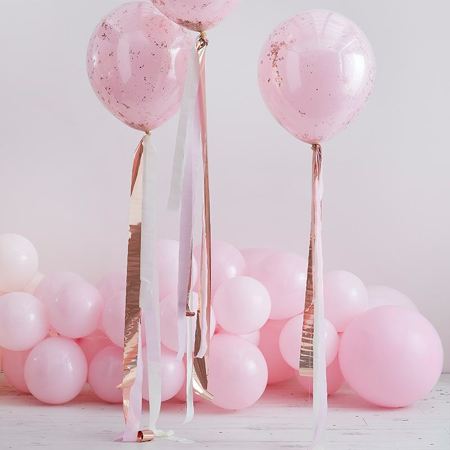 Slika Ginger Ray® Resice za balone  Mix It Up Rose Gold and Pink