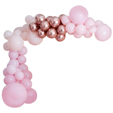 Ginger Ray® Lok iz balonov Mix It Up Pink and Rose