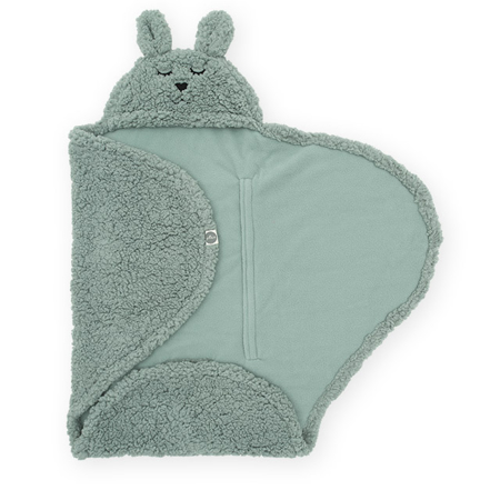 Slika Jollein® Odeja za novorojenčke Bunny Ash Green 105x100