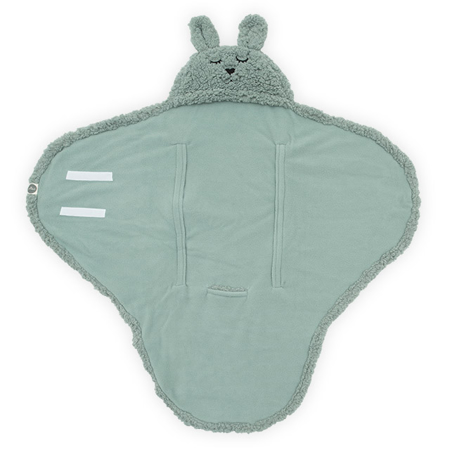 Jollein® Odeja za avtosedež Bunny Ash Green 105x100