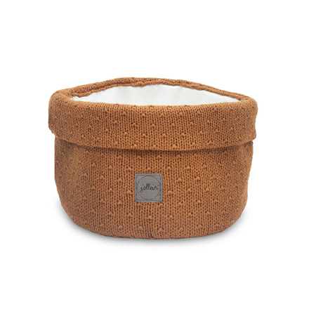 Slika Jollein® Košara za shranjevanje Bliss Knit Caramel