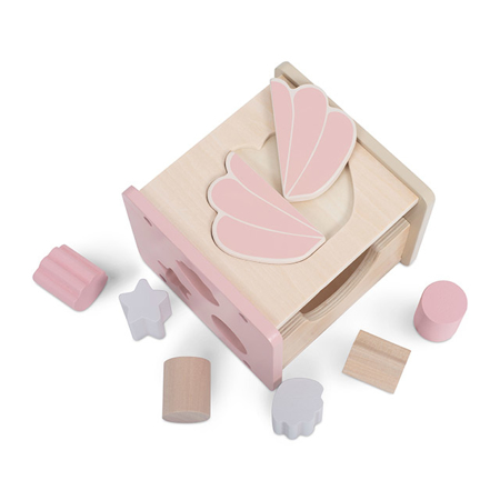 Jollein® Lesena aktivnostna igrača Shell Pink