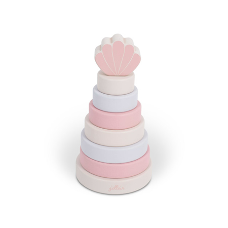 Slika Jollein® Lesen stolp za zlaganje Shell Pink