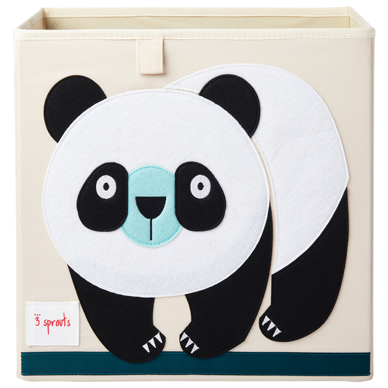 3Sprouts® Škatla za shranjevanje igrač Panda