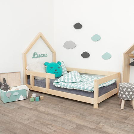 Slika za Benlemi® Dječji krevetić Poppi 200x90 Natural
