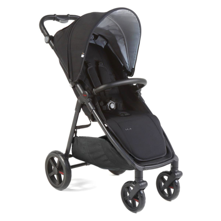 Slika MAST® Otroški voziček M4 Onyx + košara za novorojenčka
