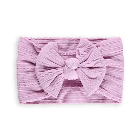 Petite Anna® Širok elastičen trak s pentljo Boho Lavander