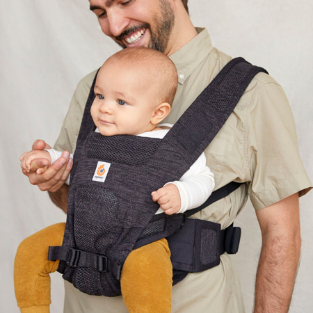 Immagine di Ergobaby® Marsupio portabebè Aerloom Charcoal/Black