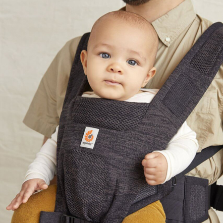 Immagine di Ergobaby® Marsupio portabebè Aerloom Charcoal/Black
