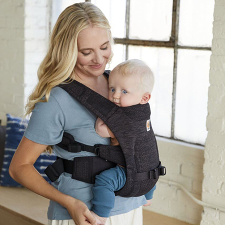 Immagine di Ergobaby® Marsupio portabebè Aerloom Charcoal/Black