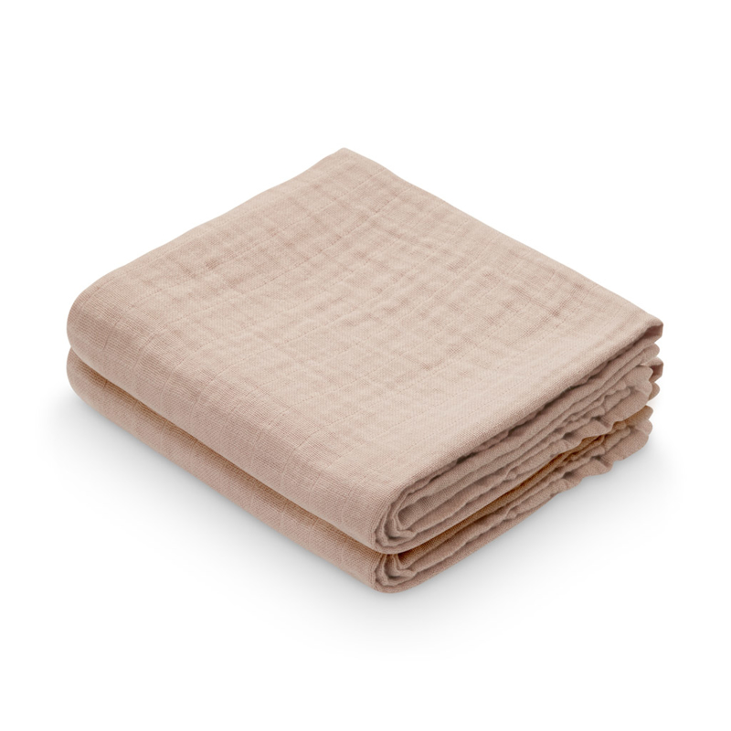 Slika za CamCam® Komplet tetra pelena Dusty Rose 70x70