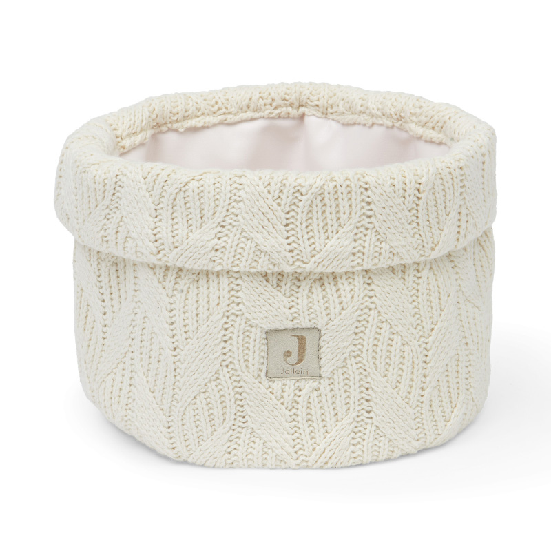 Jollein® Košara za shranjevanje Spring Knit Ivory