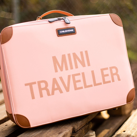 Childhome® Potovalni kovček MINI Traveller Pink Copper