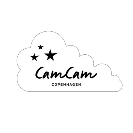 CamCam® Nočna omarica Harlequin White