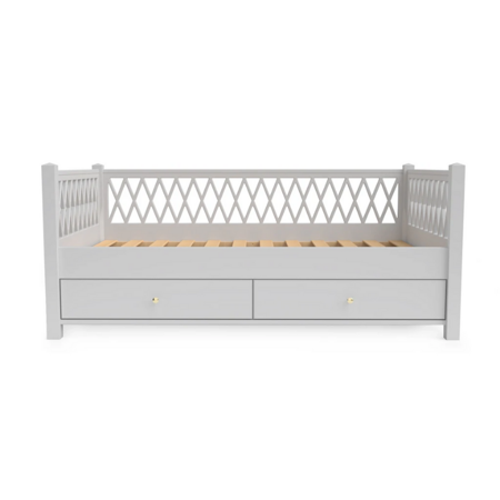 Slika CamCam® Otroška dnevna postelja Harlequin Grey 90x160