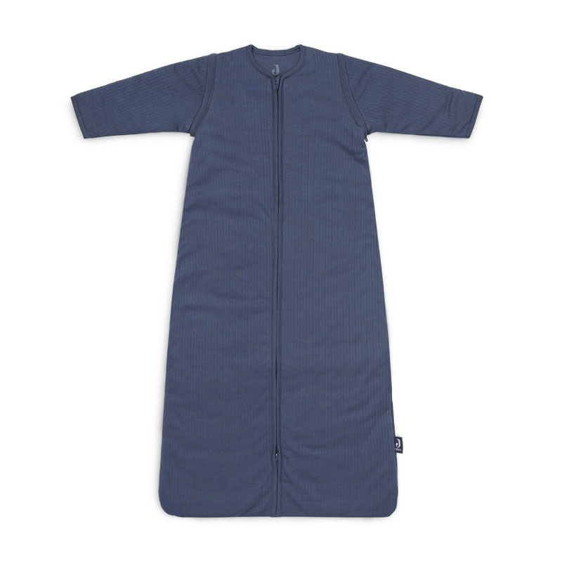 Jollein® Otroška spalna vreča s snemljivimi rokavi 70cm Stripe Jeans Blue TOG 3.5