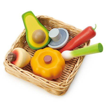 Slika Tender Leaf Toys® Košara zelenjave Veggie