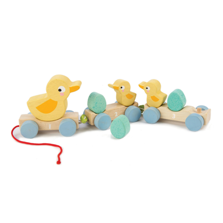 Tender Leaf Toys® Račka na vrvici Pull along duck