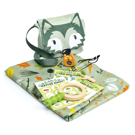 Slika Tender Leaf Toys® Leseni set za izlet v gozd Forest Trail Set