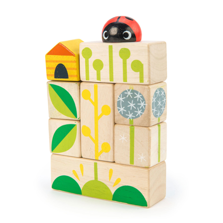 Tender Leaf Toys® Lesene kocke Garden Blocks