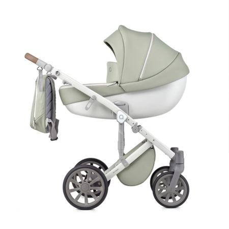 Anex® Otroški voziček s košaro in nahrbtnikom 2v1 M/Type (0-22kg) Minty