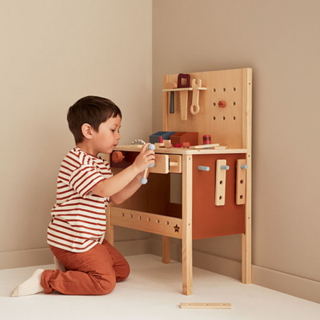 Kids Concept® Otroška delovna miza z orodjem