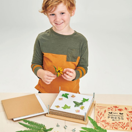 Tender Leaf Toys® Leseni herbarij My Botanical Press