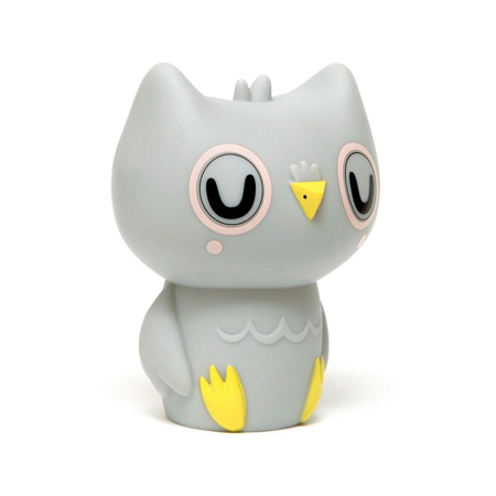 Petit Monkey® Nočna lučka Owl Light Grey