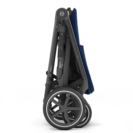 Cybex® Otroški voziček Gazelle S (0-22 kg) -  Black Frame Navy Blue